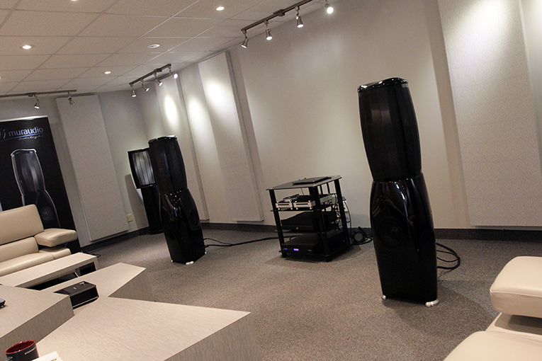 Muraudio's listening room