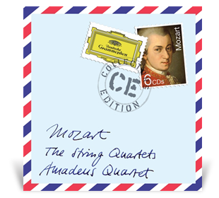 Postage stamp Mozart cover