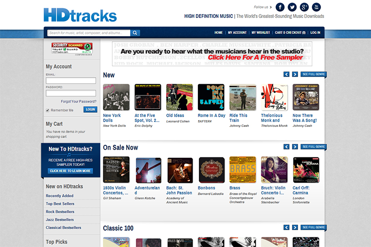 HDtracks.com